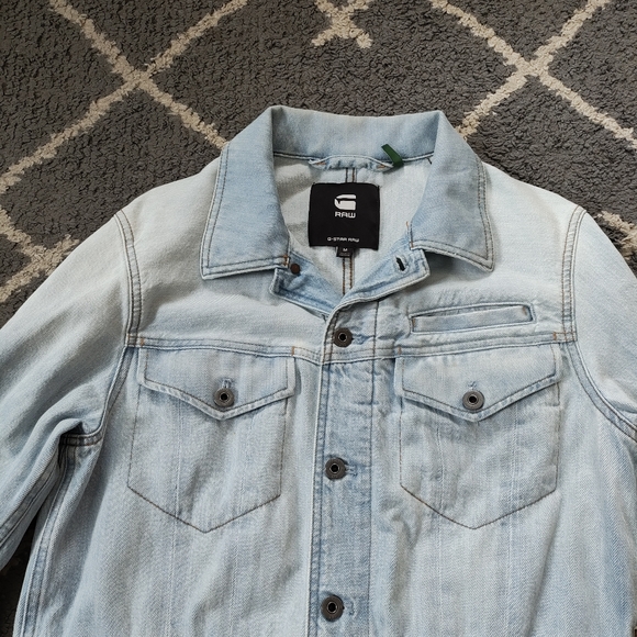 G-Star Raw D-Staq Denim Jacket Size Medium - Picture 6 of 14